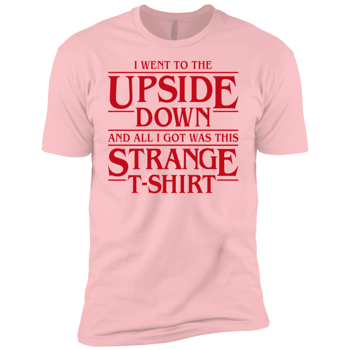 T-Shirts Light Pink / YXS I Went to the Upside Down Boys Premium T-Shirt