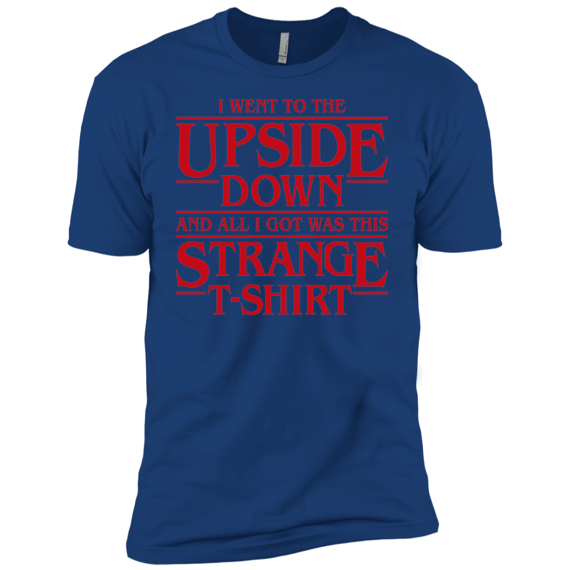 T-Shirts Royal / YXS I Went to the Upside Down Boys Premium T-Shirt