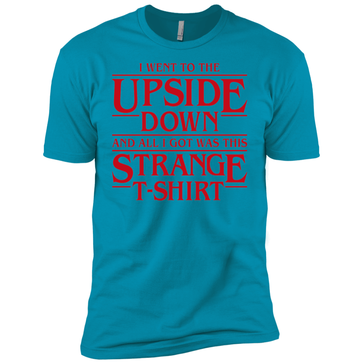 T-Shirts Turquoise / YXS I Went to the Upside Down Boys Premium T-Shirt