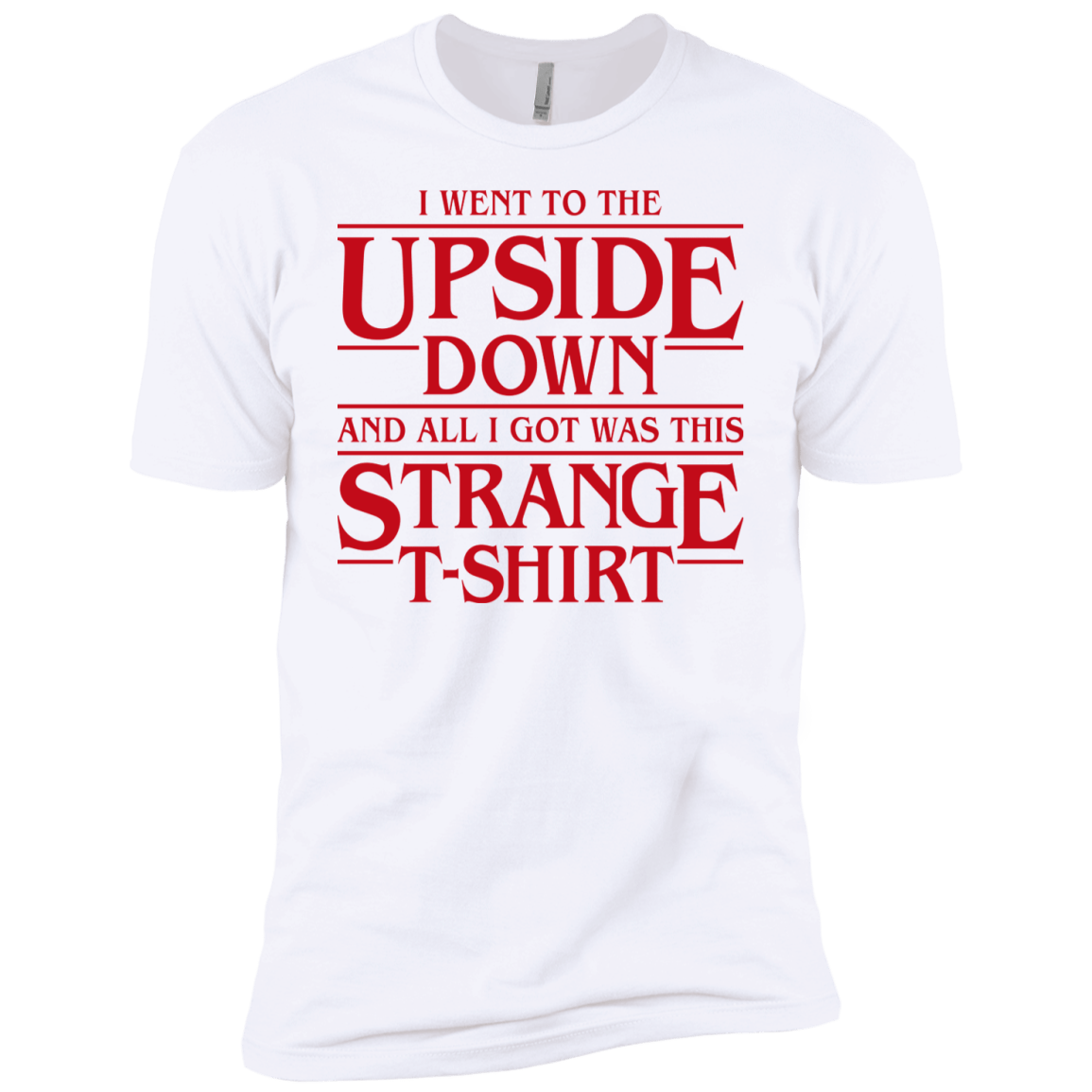 T-Shirts White / YXS I Went to the Upside Down Boys Premium T-Shirt