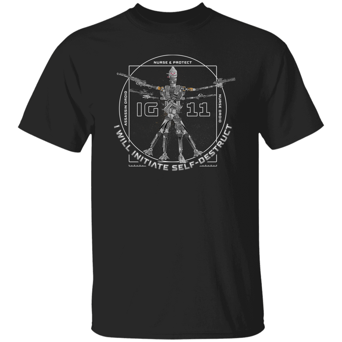 T-Shirts Black / S I Will Self Destruct T-Shirt