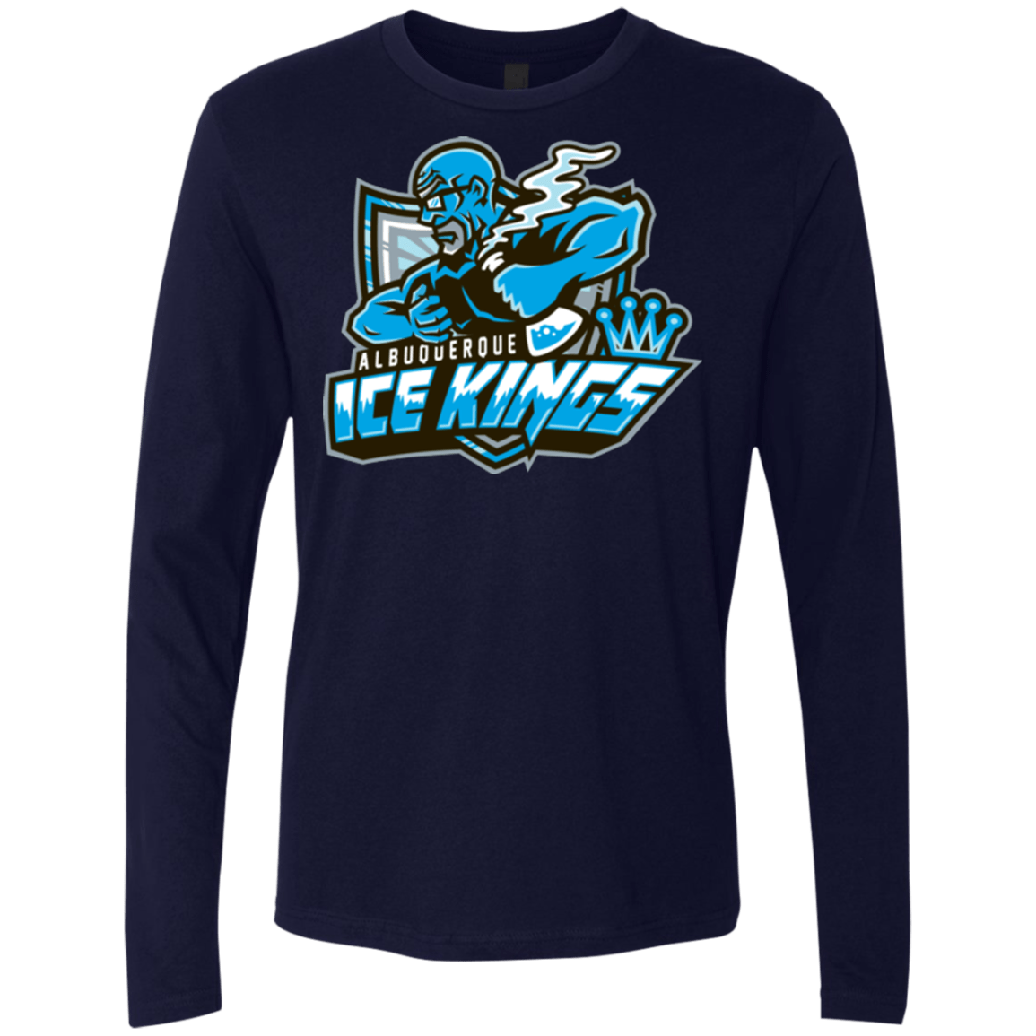 T-Shirts Midnight Navy / Small Ice Kings Men's Premium Long Sleeve