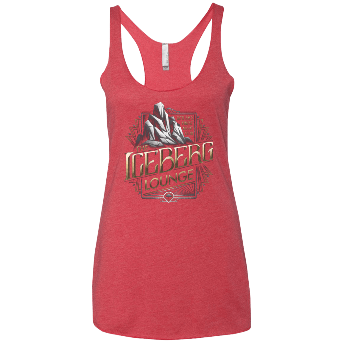T-Shirts Vintage Red / X-Small Iceberg Lounge Women's Triblend Racerback Tank