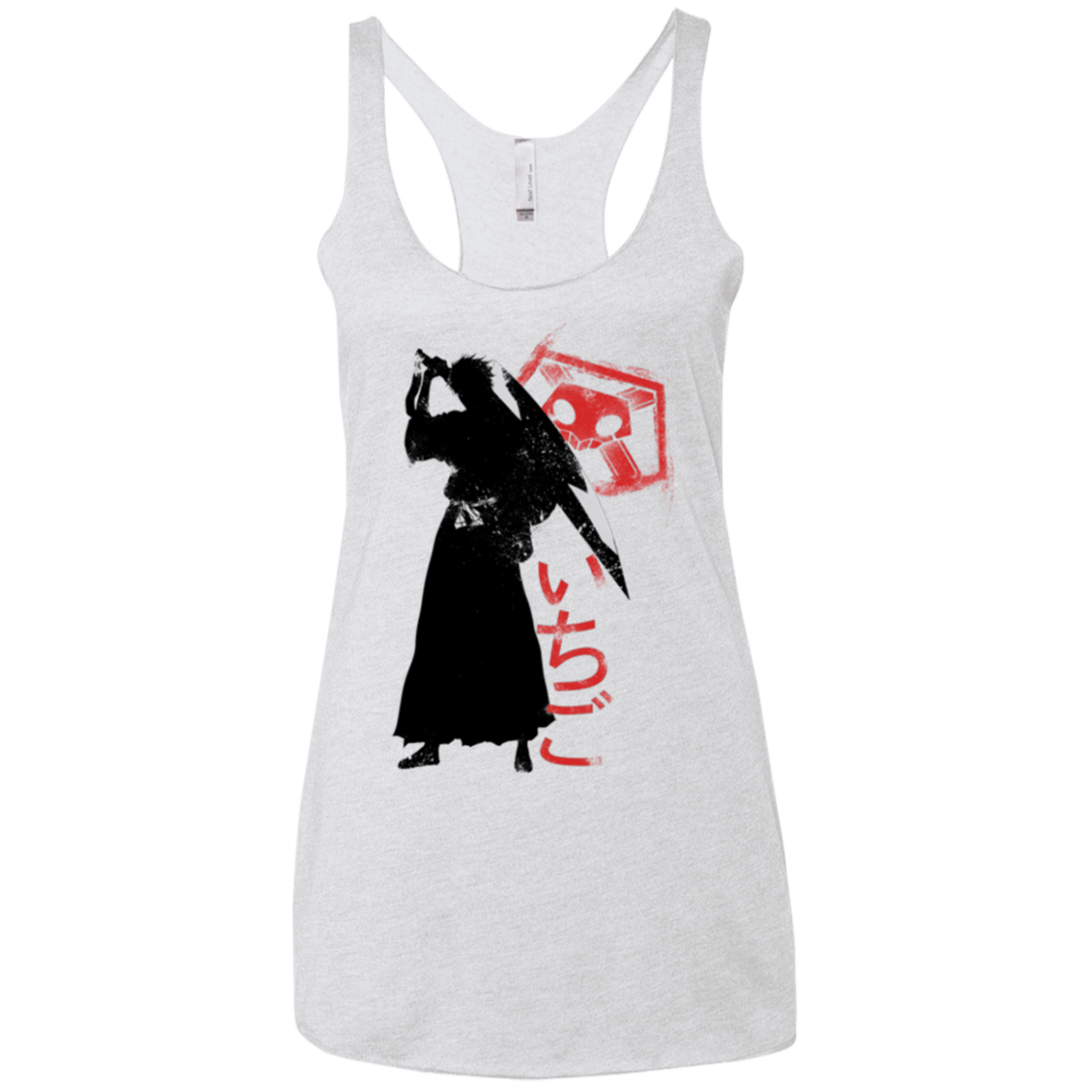 T-Shirts Heather White / X-Small Ichigo Women's Triblend Racerback Tank