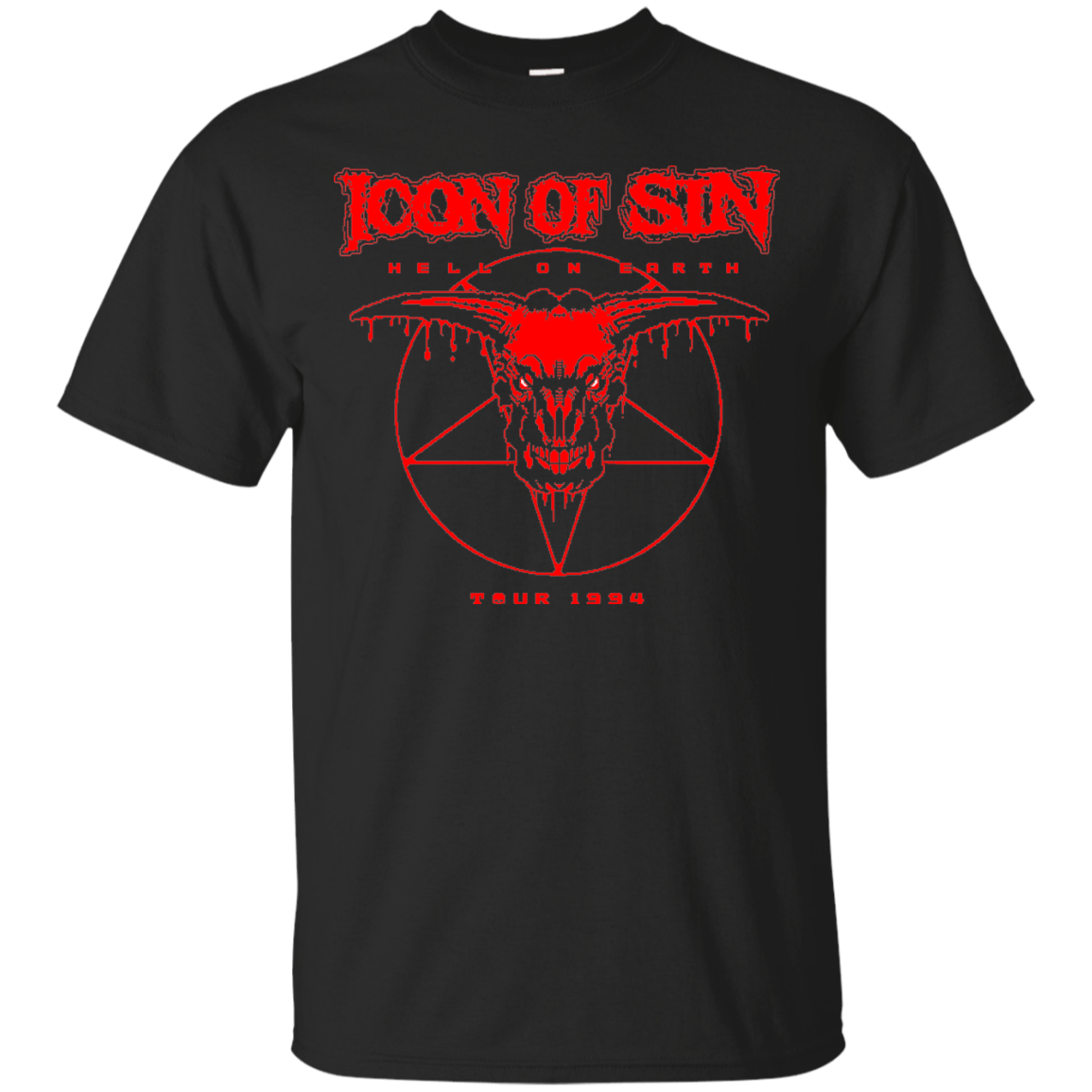 T-Shirts Black / Small Icon of Sin T-Shirt