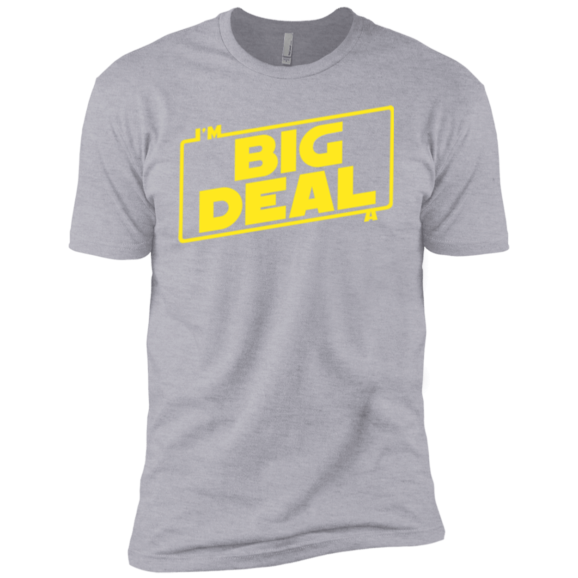 T-Shirts Heather Grey / YXS Im a Big Deal Boys Premium T-Shirt