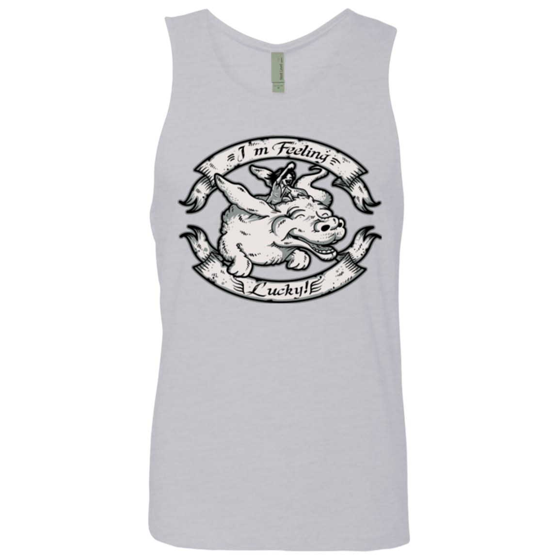 T-Shirts Heather Grey / Small IM FEELING LUCKY Men's Premium Tank Top