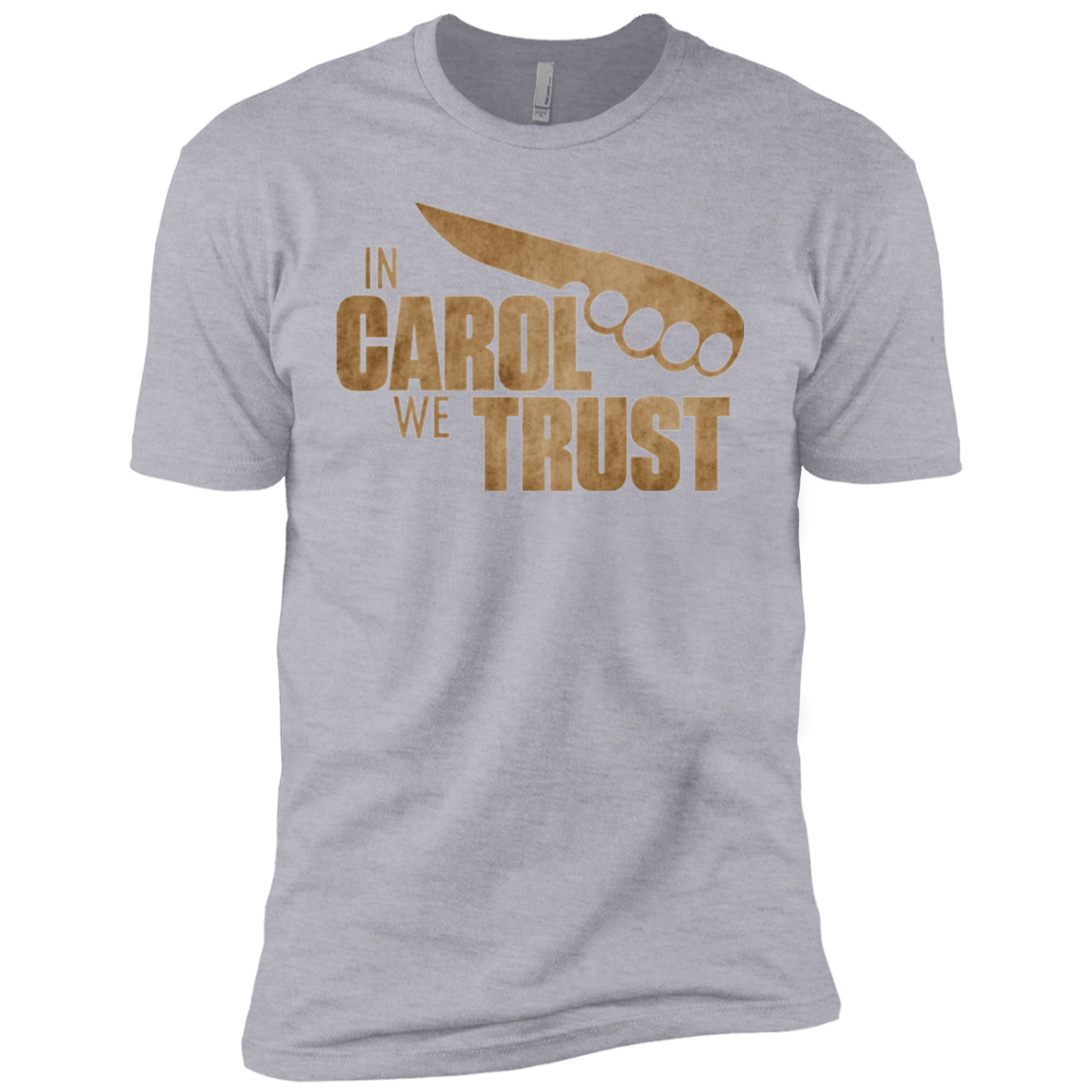 T-Shirts Heather Grey / YXS In Carol We Trust Boys Premium T-Shirt