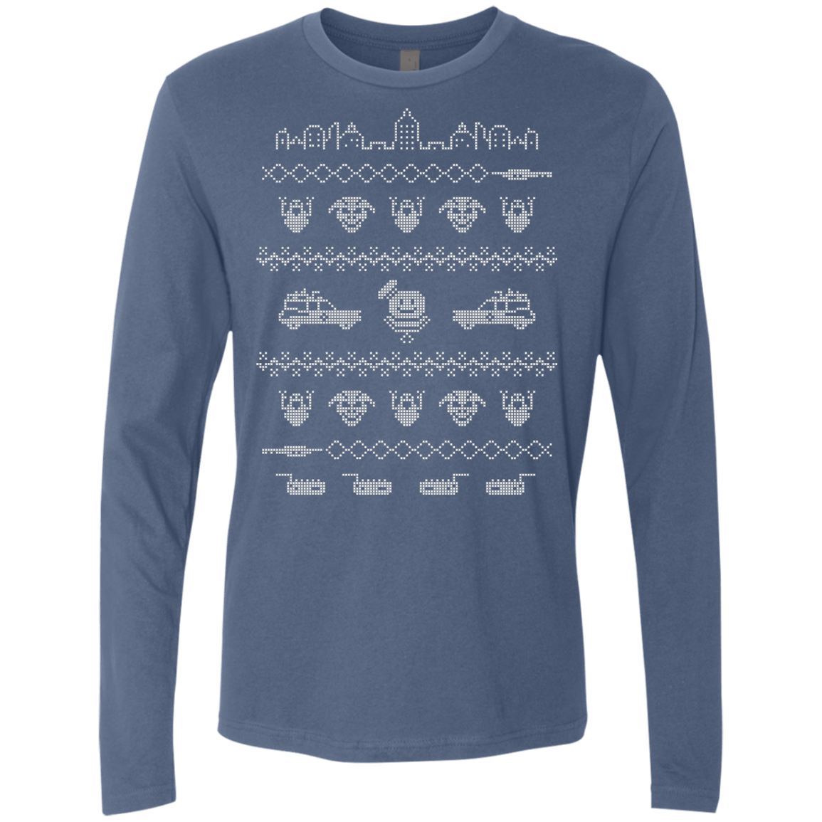 T-Shirts Indigo / Small In High Spirits Men's Premium Long Sleeve