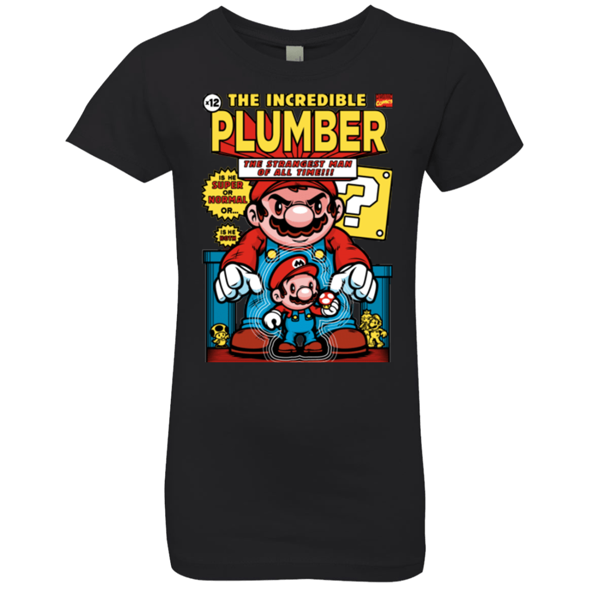 T-Shirts Black / YXS incredible PLUMBER Girls Premium T-Shirt