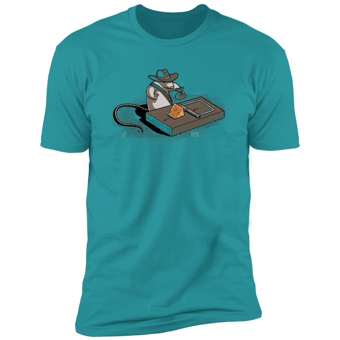 T-Shirts Tahiti Blue / S Indiana Mouse Men's Premium T-Shirt