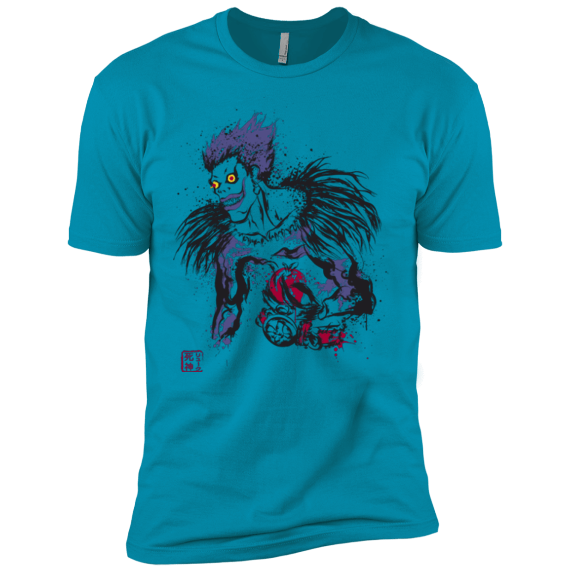 T-Shirts Turquoise / X-Small Ink-Ryuk Men's Premium T-Shirt
