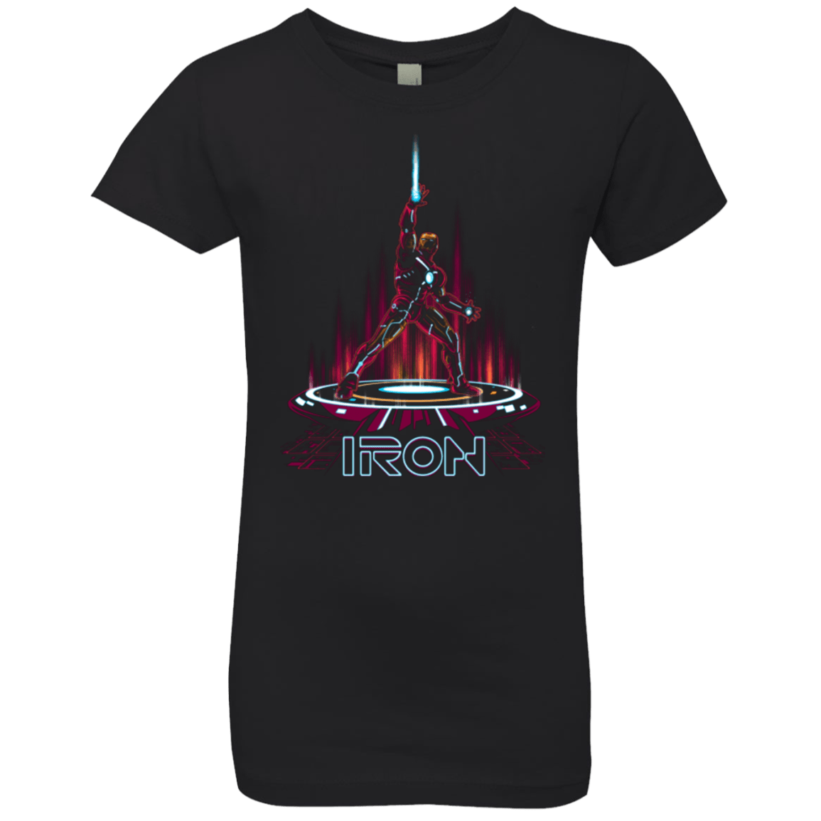 T-Shirts Black / YXS IRON TRON Girls Premium T-Shirt