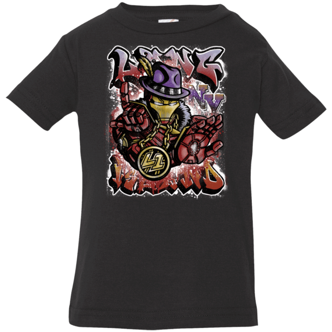 T-Shirts Black / 6 Months Ironman Long Island Infant PremiumT-Shirt