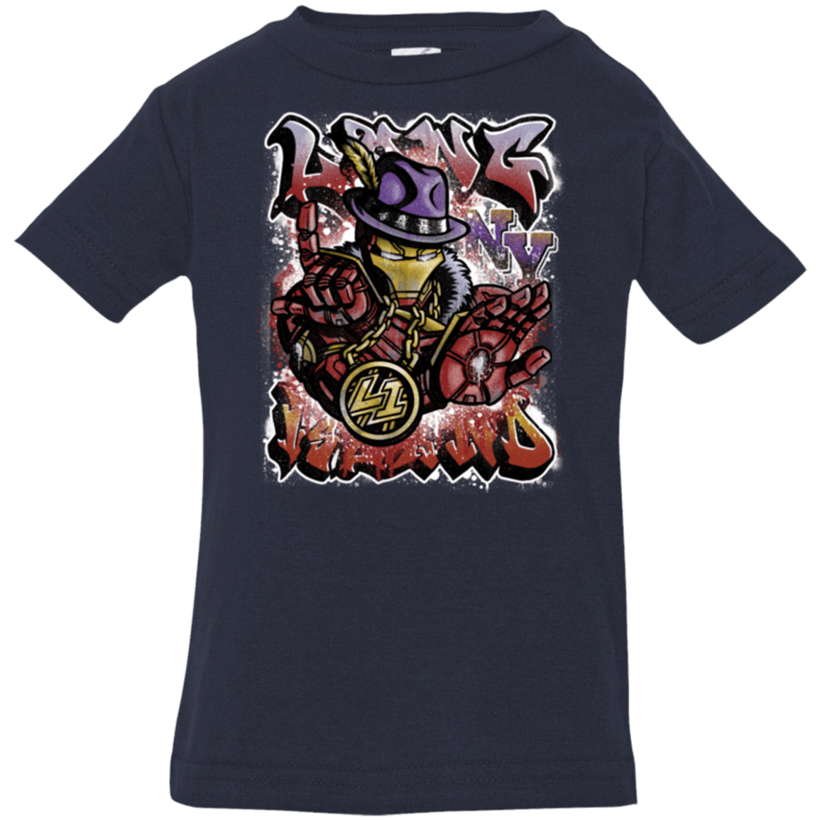 T-Shirts Navy / 6 Months Ironman Long Island Infant PremiumT-Shirt