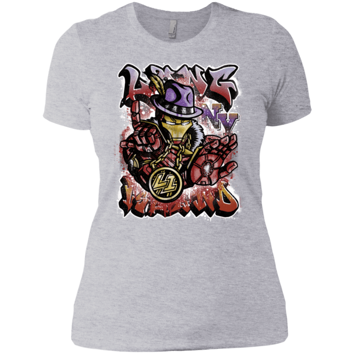 T-Shirts Heather Grey / X-Small Ironman Long Island Women's Premium T-Shirt