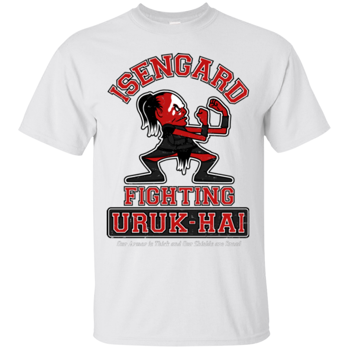 T-Shirts White / Small ISENGARD FIGHTING URUKHAI T-Shirt