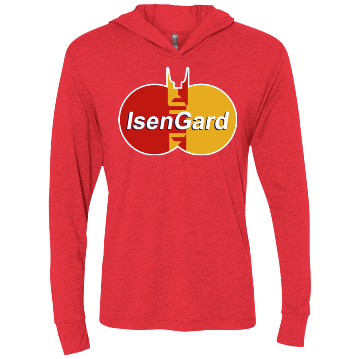 T-Shirts Vintage Red / X-Small Isengard Triblend Long Sleeve Hoodie Tee