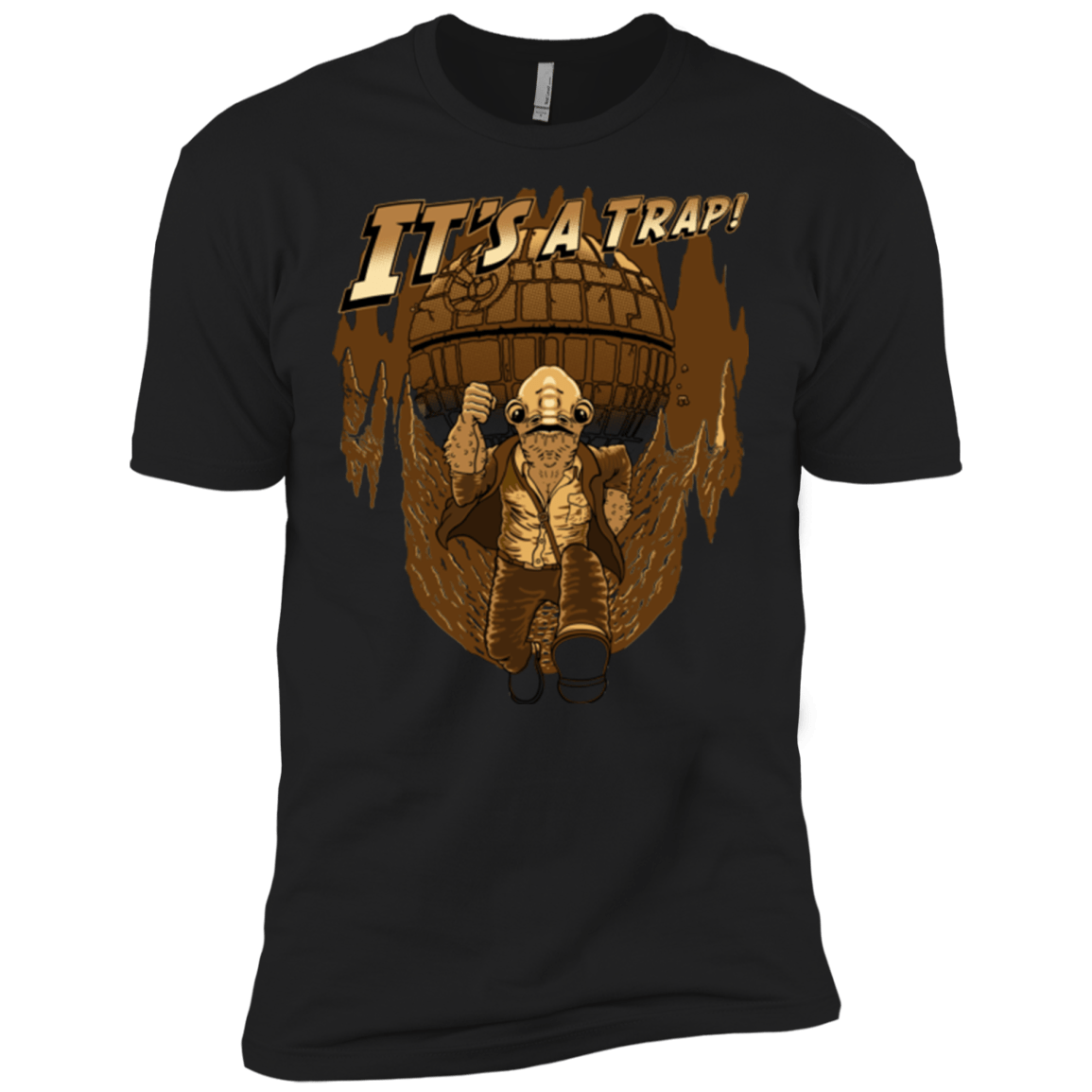 T-Shirts Black / X-Small It's a trap!! Men's Premium T-Shirt