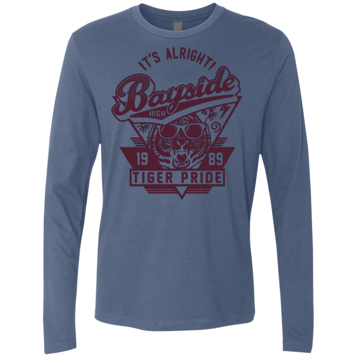 T-Shirts Indigo / Small It's Alright Men's Premium Long Sleeve