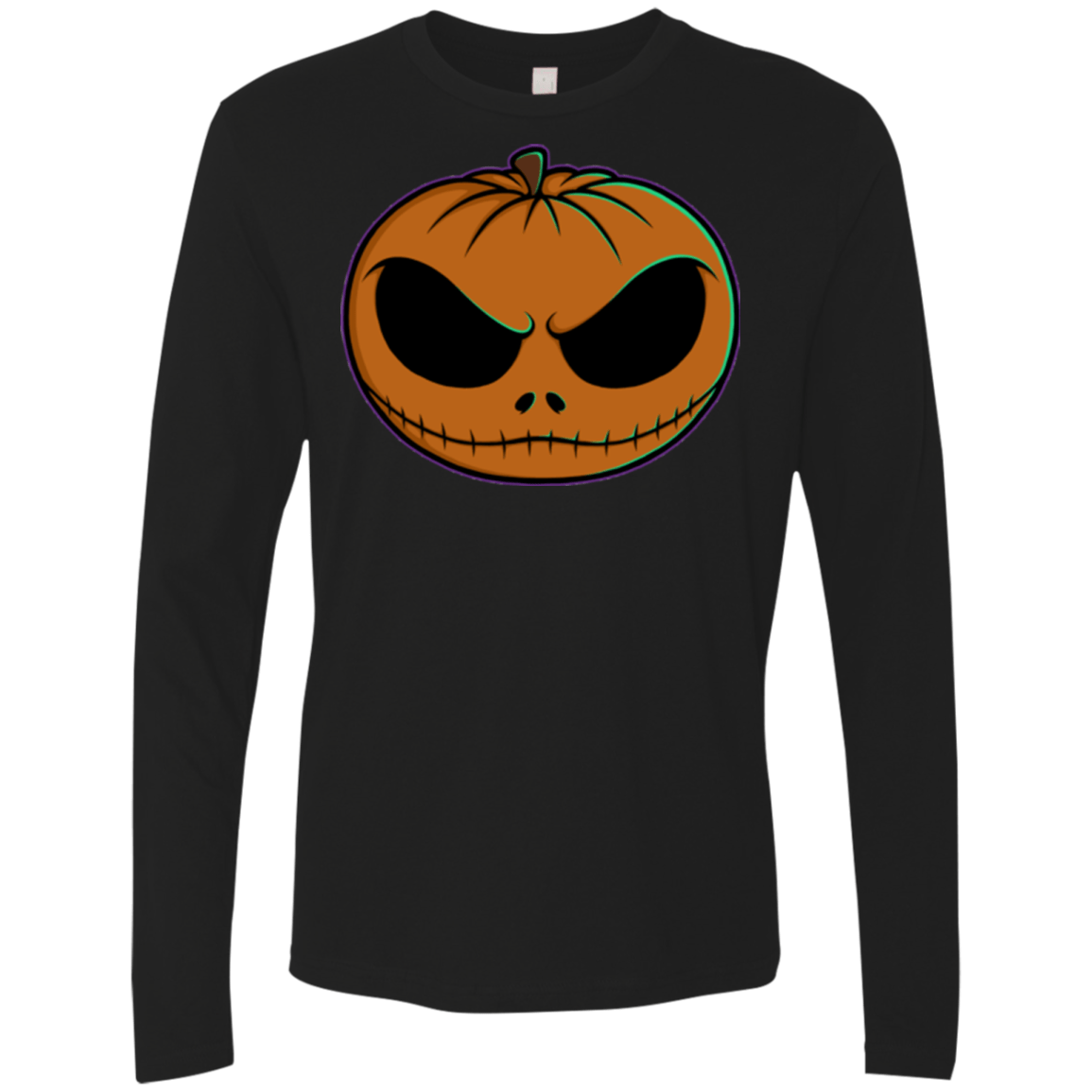 T-Shirts Black / Small Jack O Lantern Men's Premium Long Sleeve