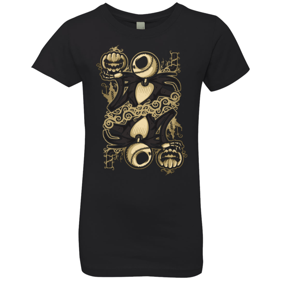 T-Shirts Black / YXS JACK OF PUMPKINS Girls Premium T-Shirt