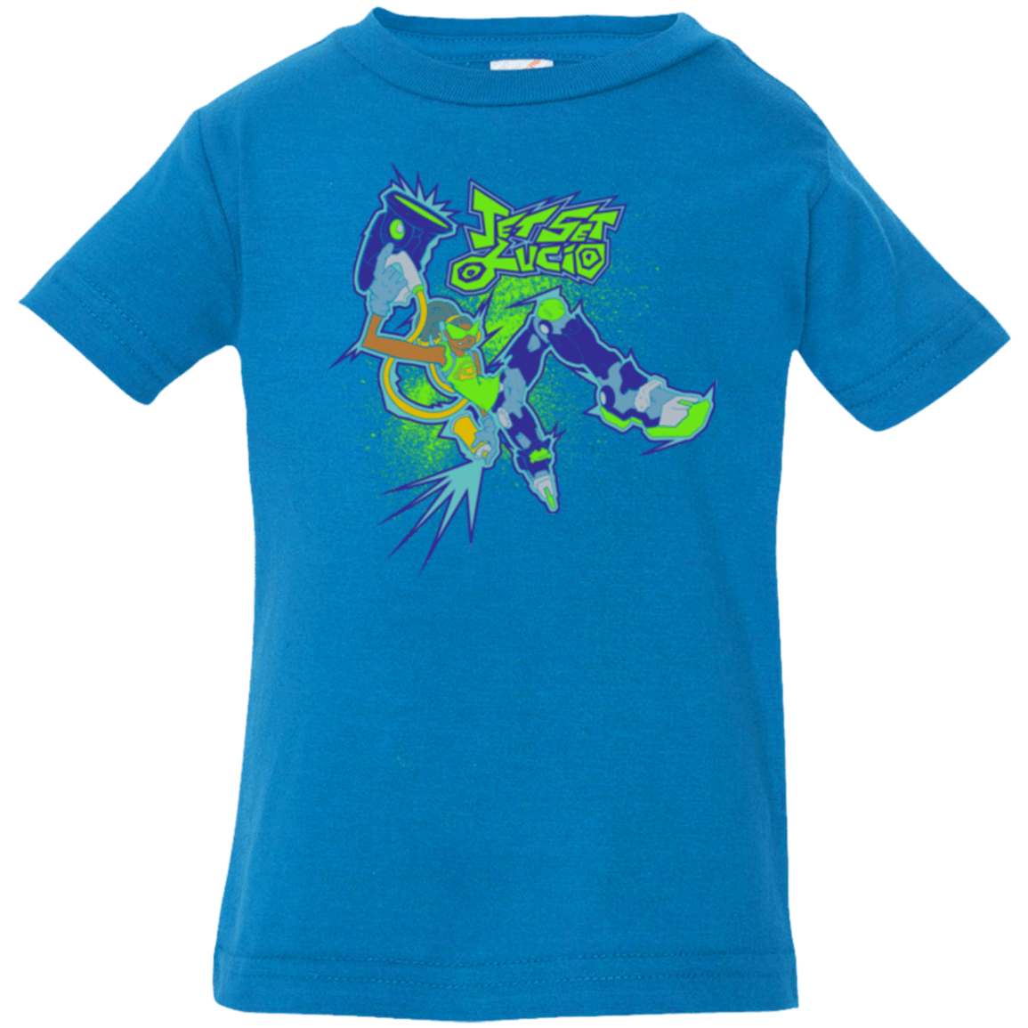 T-Shirts Cobalt / 6 Months Jet Set Lucio Infant PremiumT-Shirt