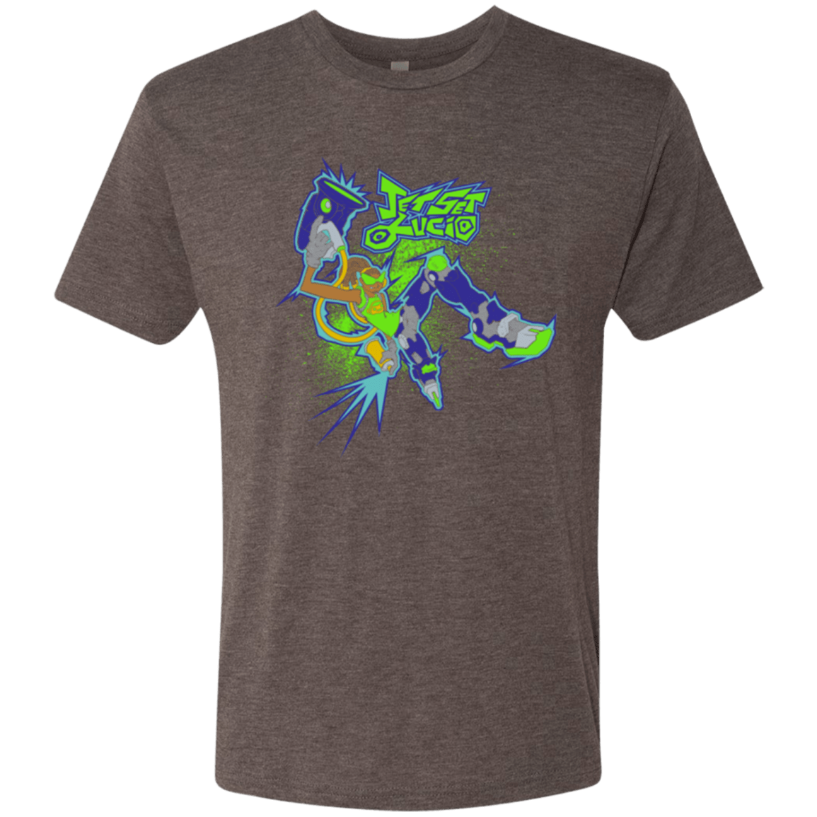 T-Shirts Macchiato / Small Jet Set Lucio Men's Triblend T-Shirt