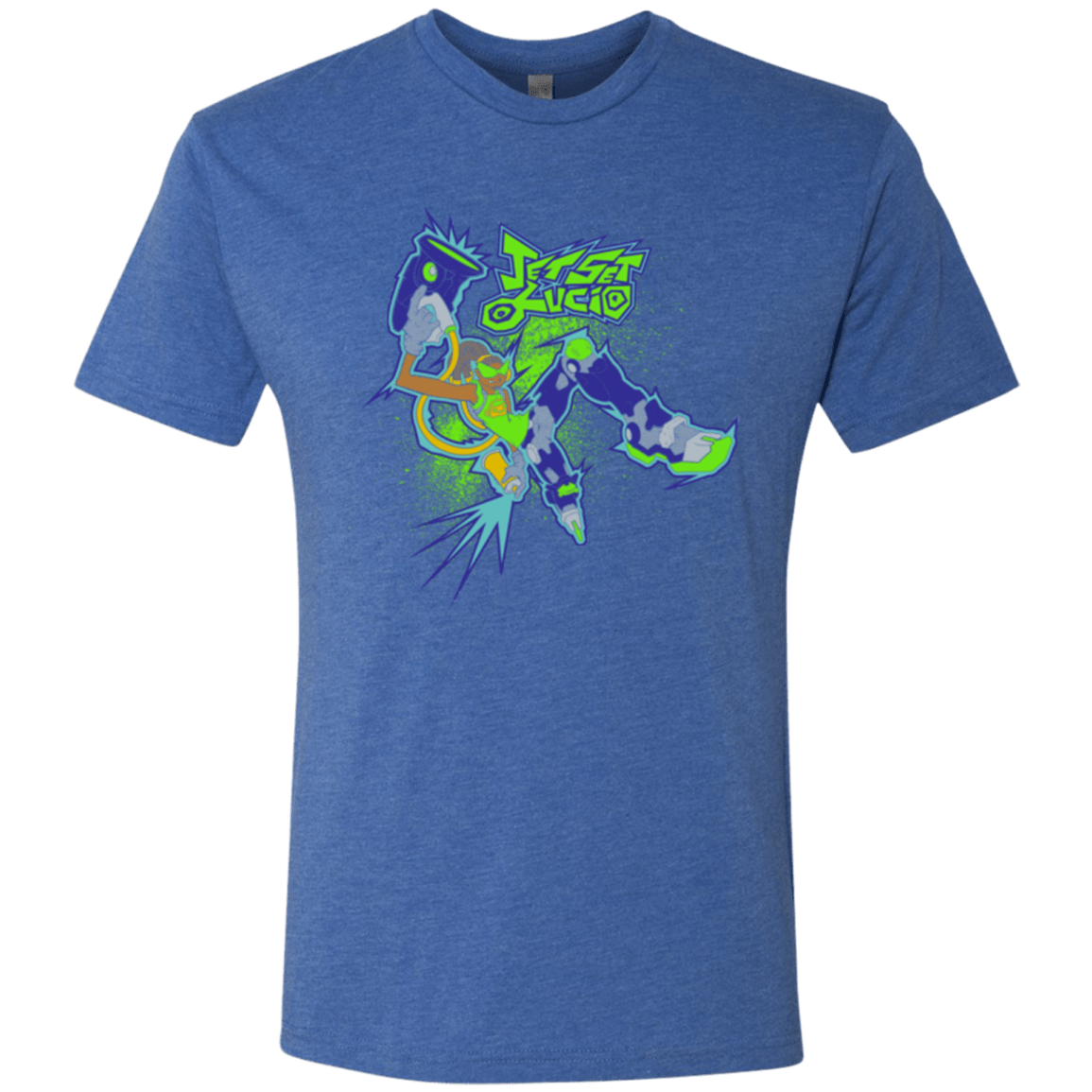 T-Shirts Vintage Royal / Small Jet Set Lucio Men's Triblend T-Shirt