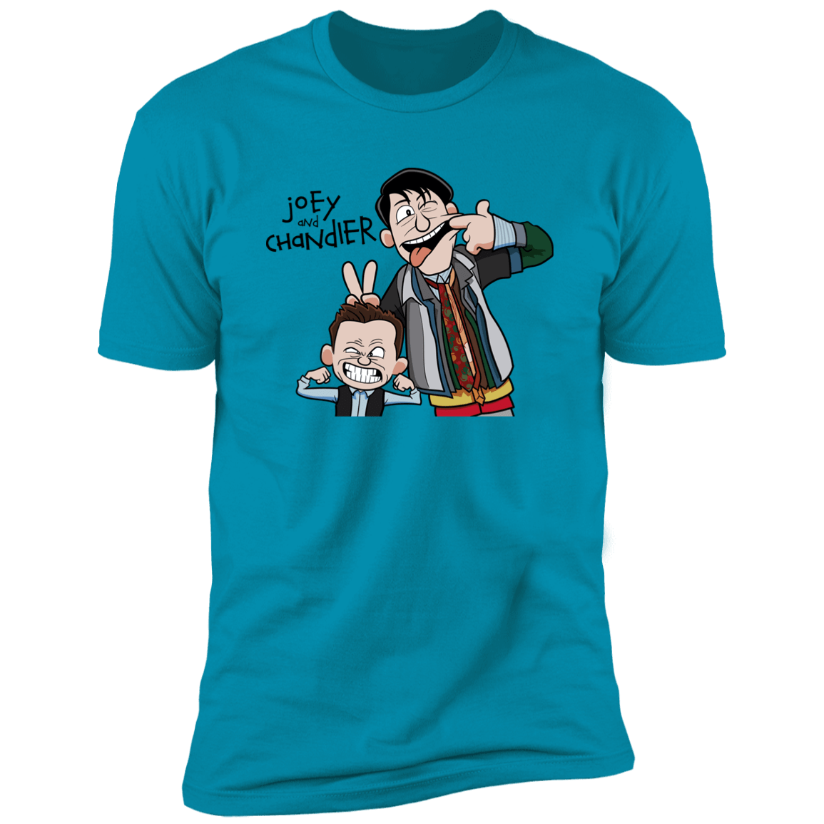 T-Shirts Turquoise / S Joey & Chandler Men's Premium T-Shirt
