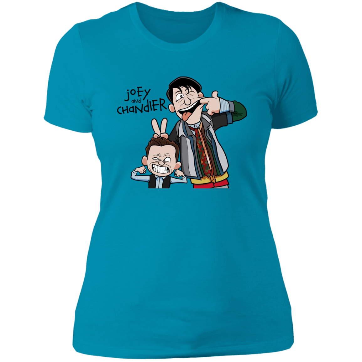 T-Shirts Turquoise / S Joey & Chandler Women's Premium T-Shirt