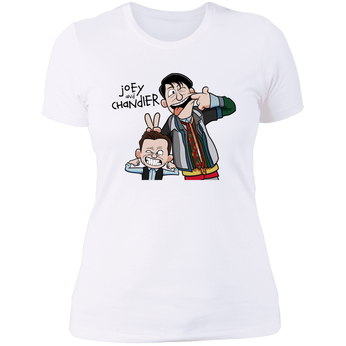 T-Shirts White / S Joey & Chandler Women's Premium T-Shirt