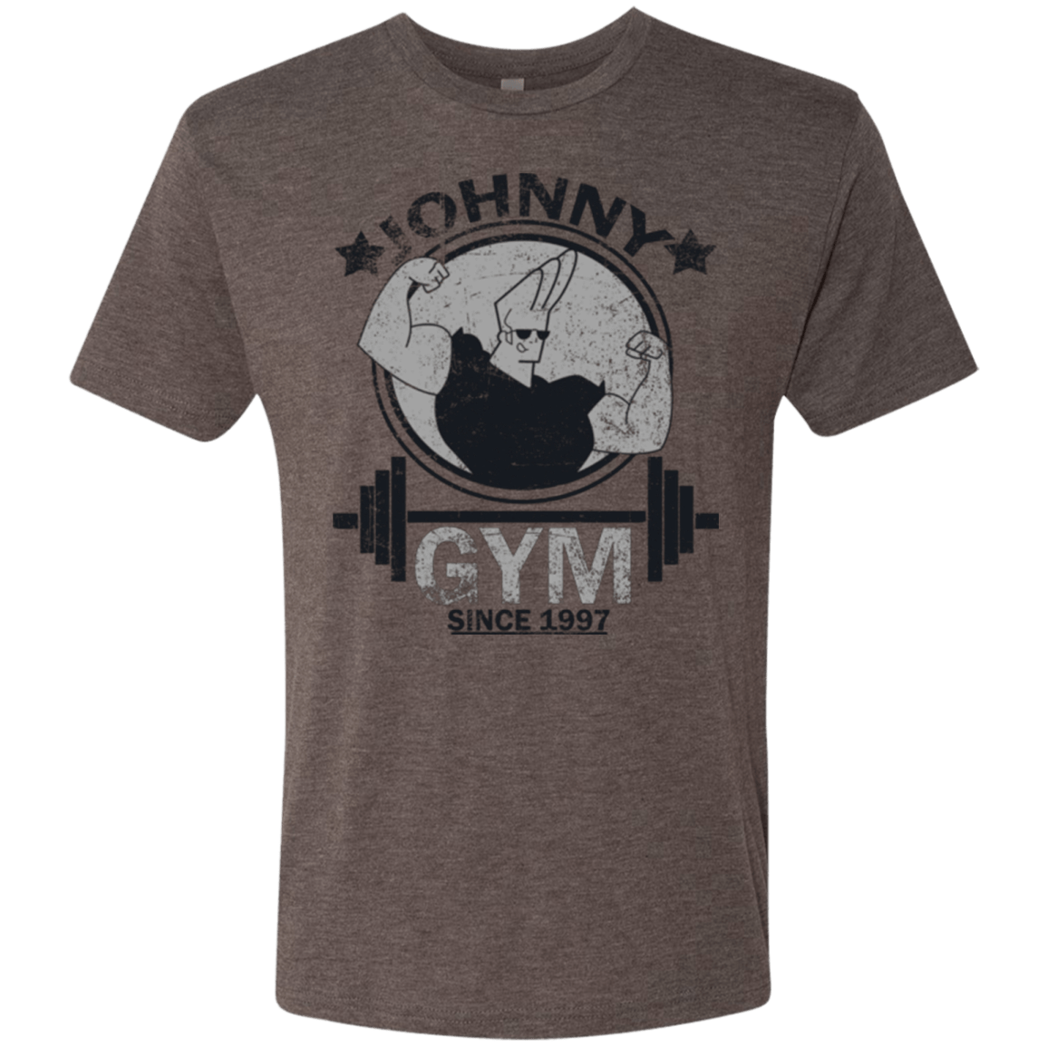 T-Shirts Macchiato / Small Johnny Gym Men's Triblend T-Shirt