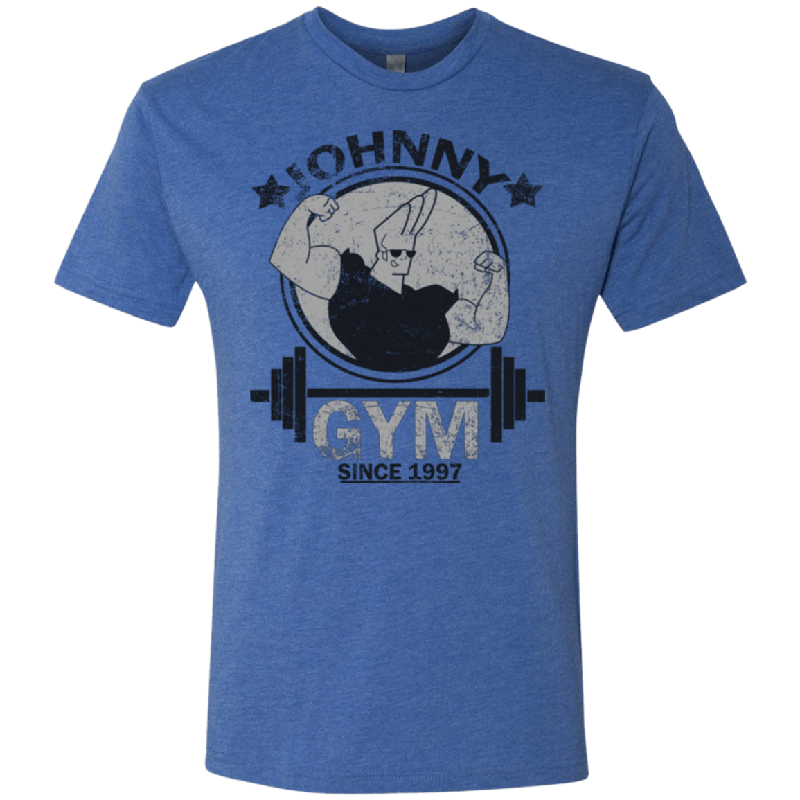 T-Shirts Vintage Royal / Small Johnny Gym Men's Triblend T-Shirt