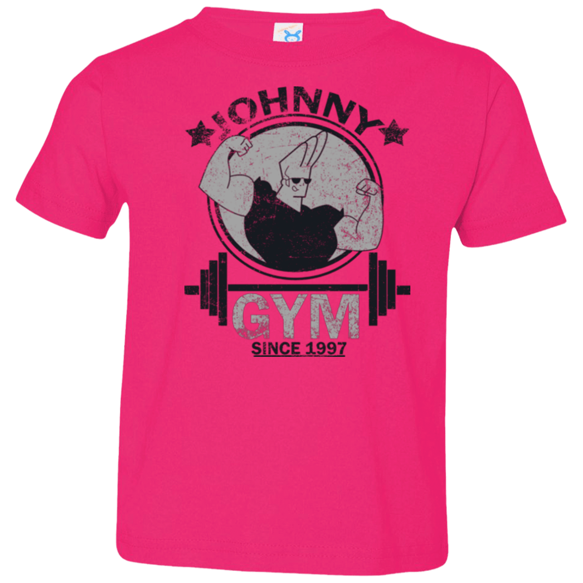 T-Shirts Hot Pink / 2T Johnny Gym Toddler Premium T-Shirt