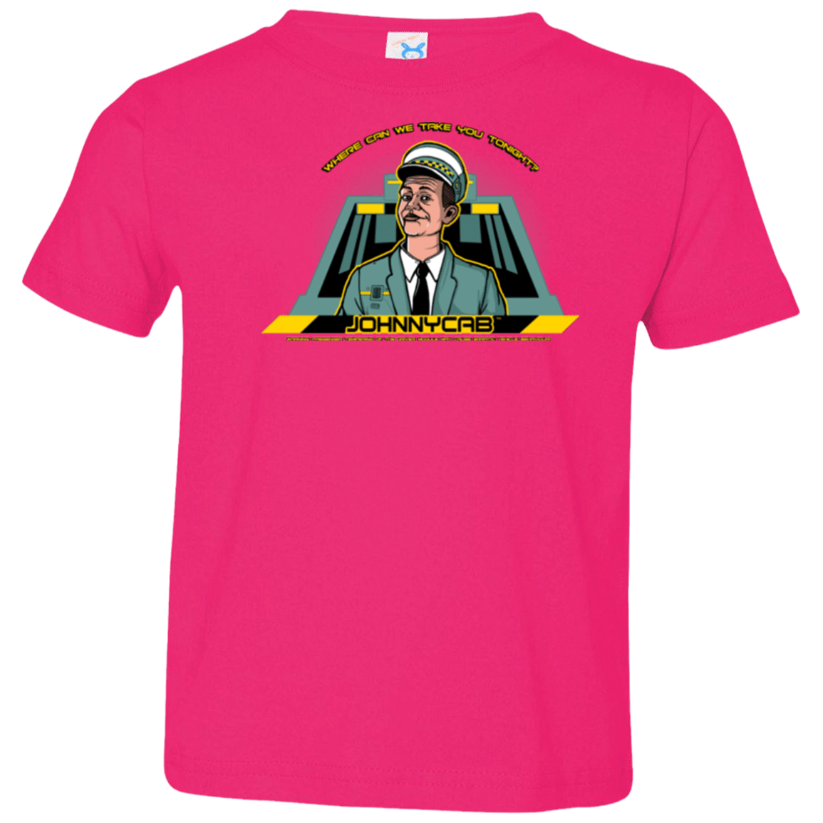 T-Shirts Hot Pink / 2T Johnnycab Toddler Premium T-Shirt