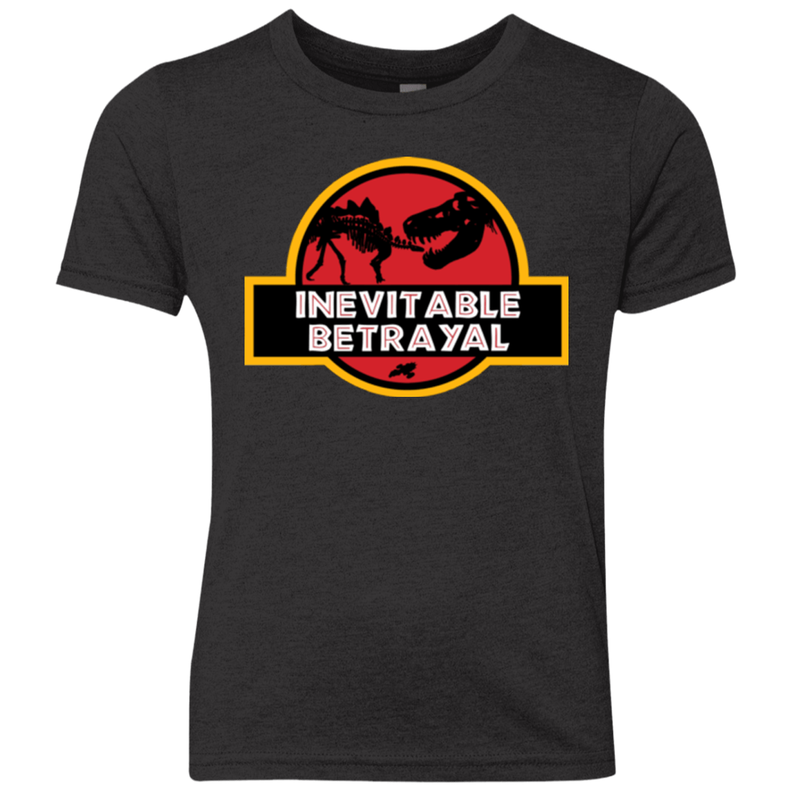 T-Shirts Vintage Black / YXS JURASSIC BETRAYAL Youth Triblend T-Shirt