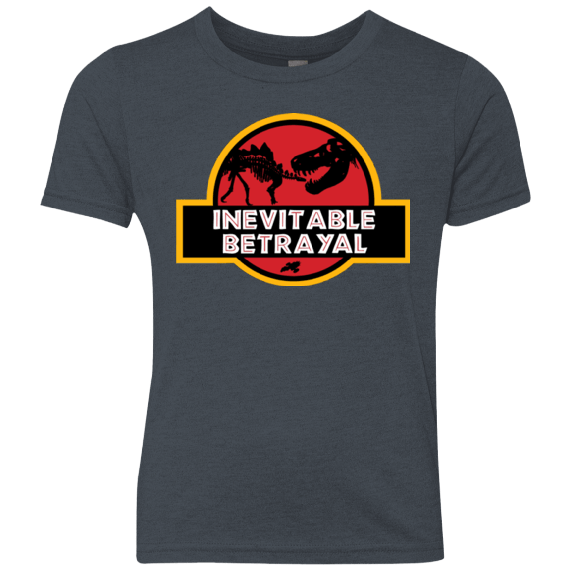 T-Shirts Vintage Navy / YXS JURASSIC BETRAYAL Youth Triblend T-Shirt
