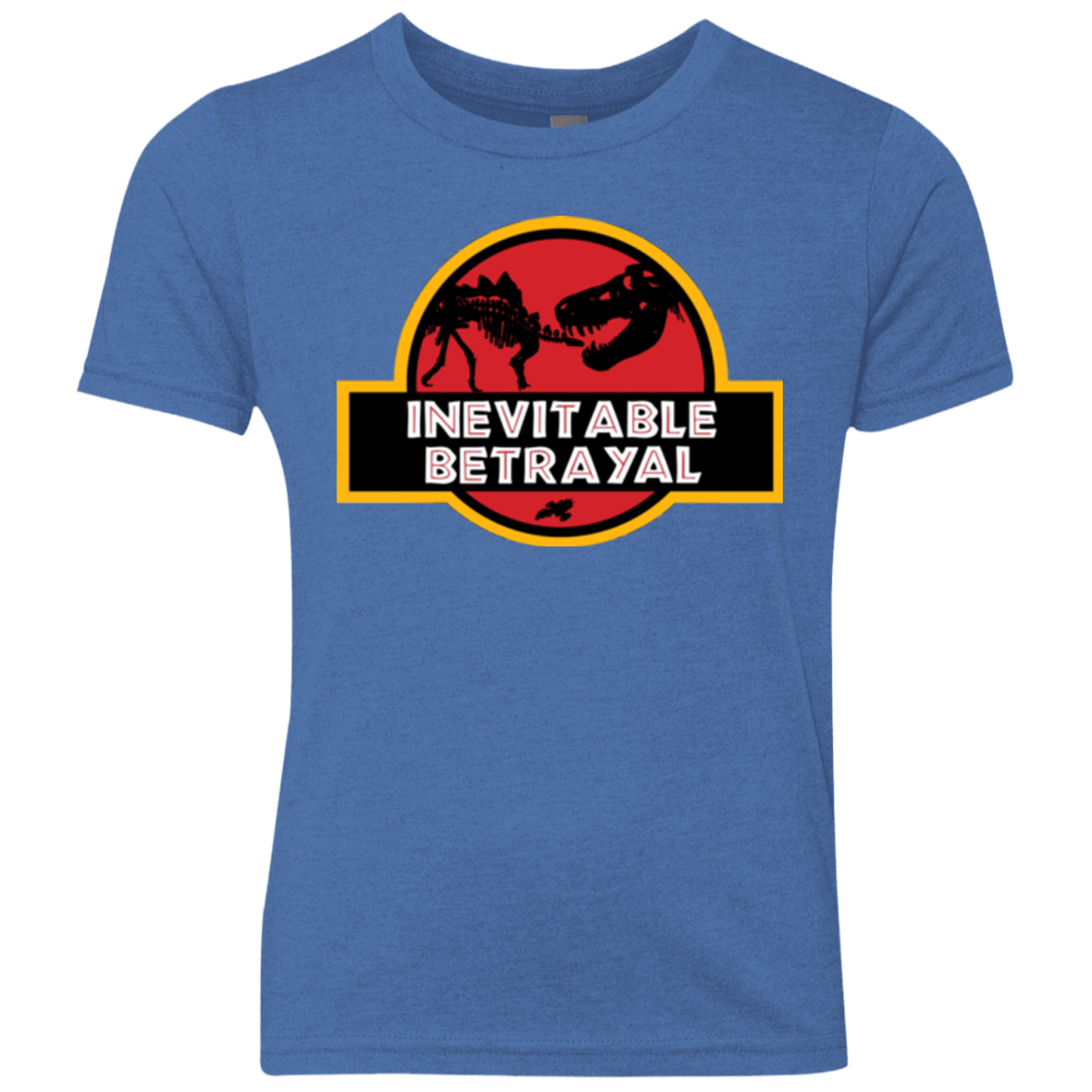 T-Shirts Vintage Royal / YXS JURASSIC BETRAYAL Youth Triblend T-Shirt