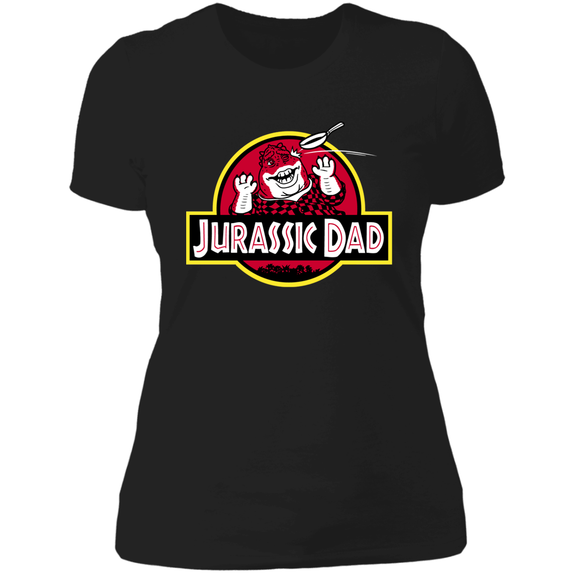 T-Shirts Black / X-Small Jurassic Dad Women's Premium T-Shirt