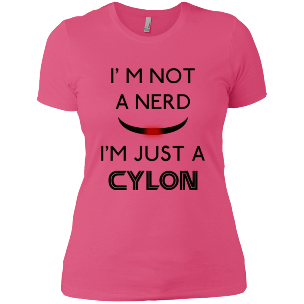 T-Shirts Hot Pink / X-Small Just cylon Women's Premium T-Shirt