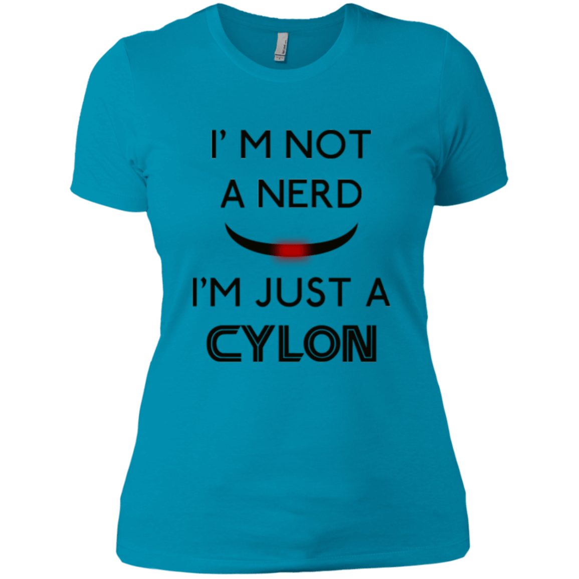 T-Shirts Turquoise / X-Small Just cylon Women's Premium T-Shirt