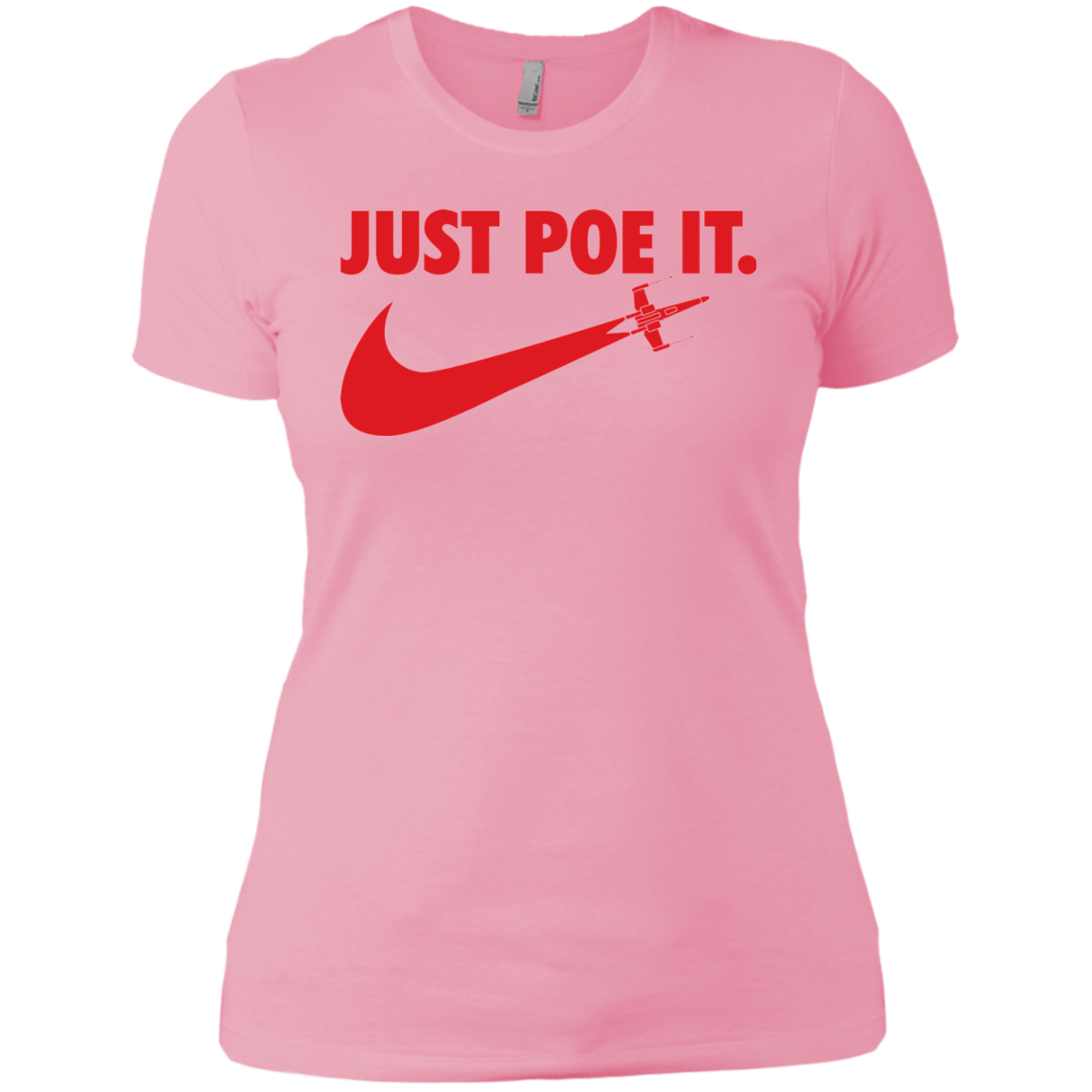 T-Shirts Light Pink / X-Small Just Poe It Women's Premium T-Shirt