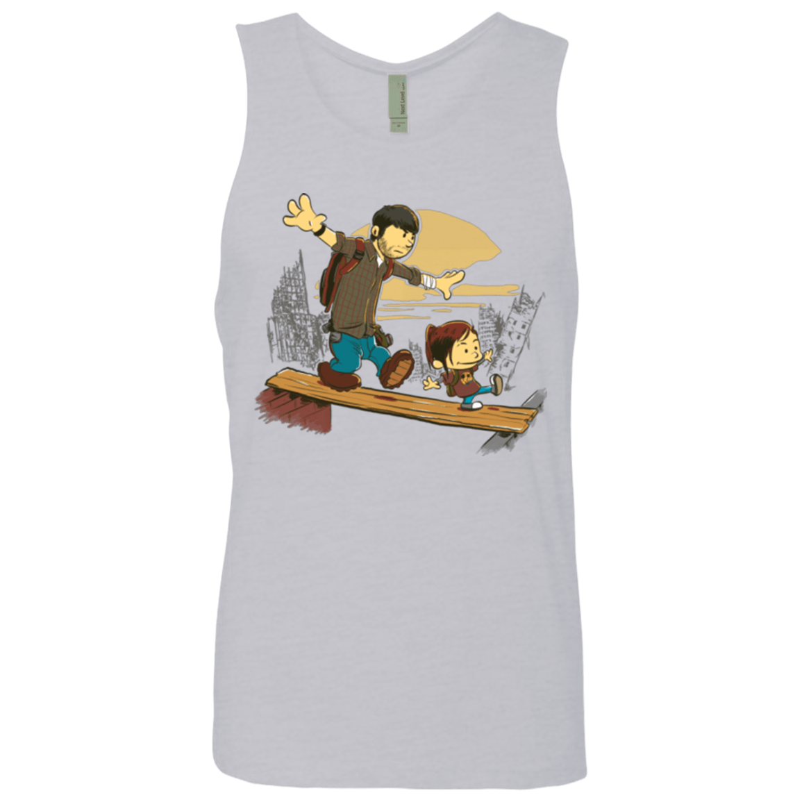 T-Shirts Heather Grey / Small Just the 2 of Us Men's Premium Tank Top
