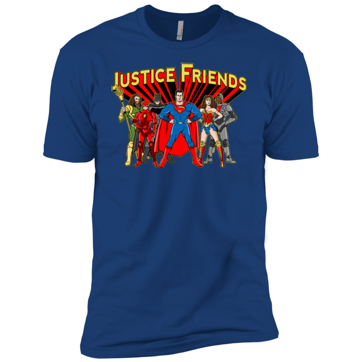 T-Shirts Royal / YXS Justice Friends Boys Premium T-Shirt