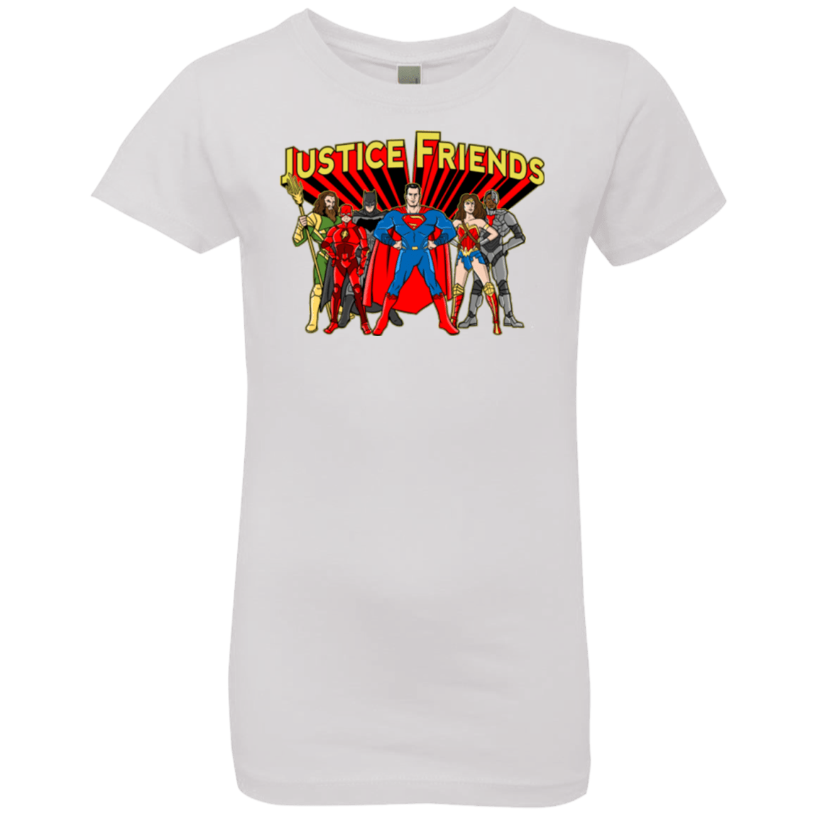 T-Shirts White / YXS Justice Friends Girls Premium T-Shirt