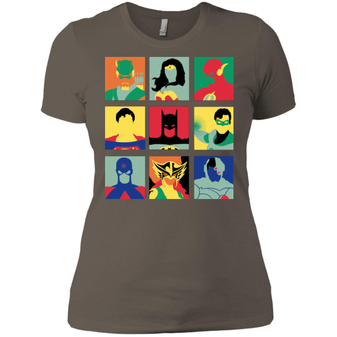 T-Shirts Warm Grey / X-Small Justice Pop Women's Premium T-Shirt