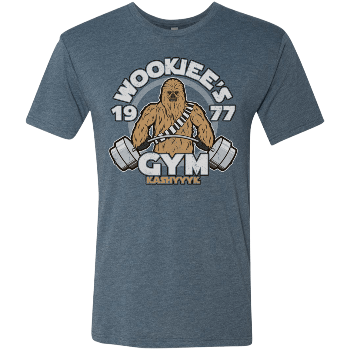 T-Shirts Indigo / Small Kashyyyk Gym Men's Triblend T-Shirt