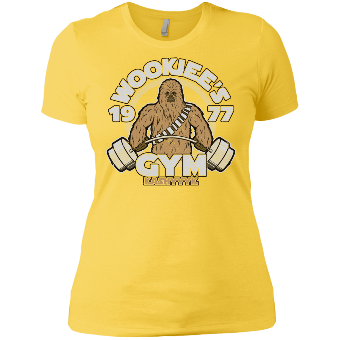 T-Shirts Vibrant Yellow / X-Small Kashyyyk Gym Women's Premium T-Shirt