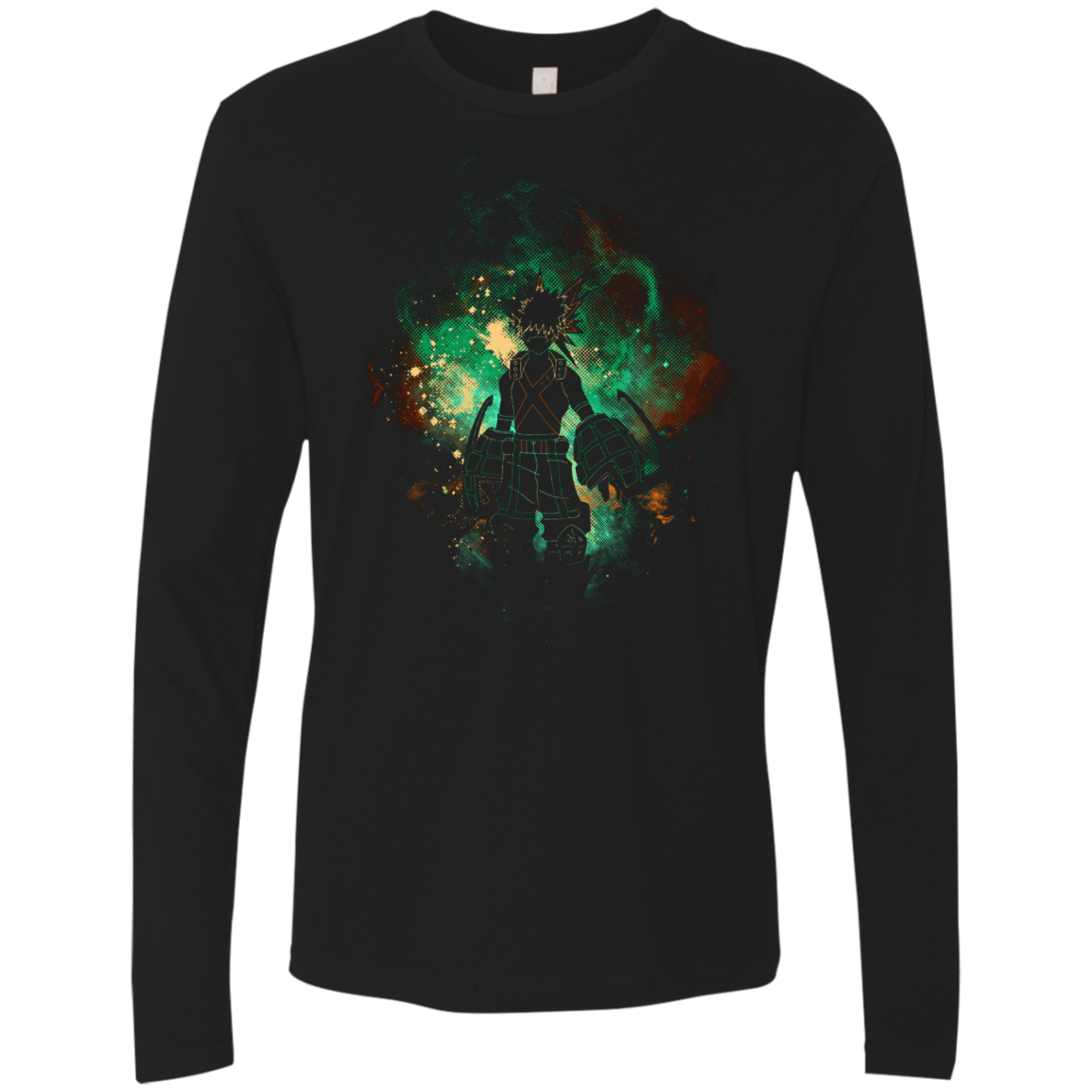 T-Shirts Black / Small KATSUKI ART Men's Premium Long Sleeve
